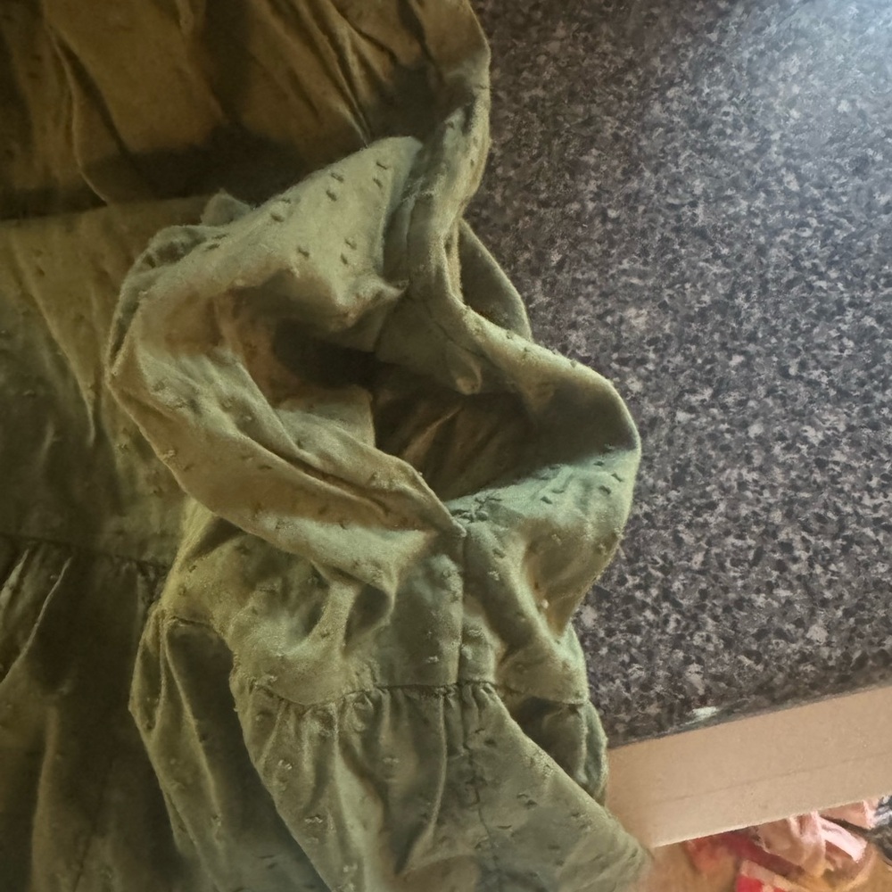 Old Navy Green Midi Dress